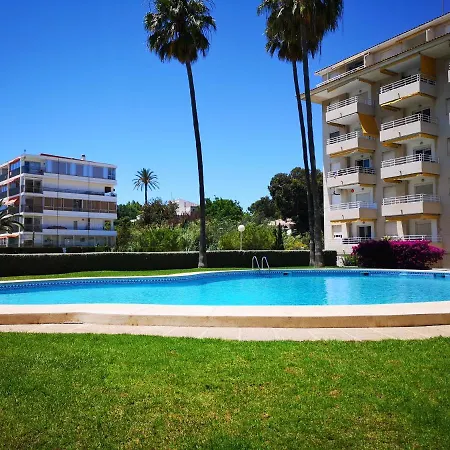 Acogedor Frente Al Mar Con Piscina Apartamento *